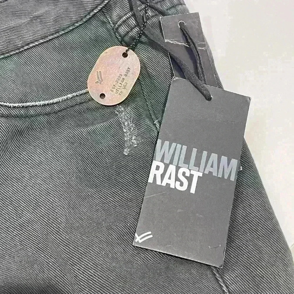 NWT William Rast Summer 14 Jet Black Denim Shorts size 28 - Picture 4 of 7